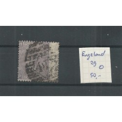 Engeland  nr 29 Queen Victoria 1867 VFU/gebr  CV 50 €