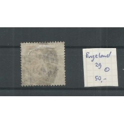 Engeland  nr 29 Queen Victoria 1867 VFU/gebr  CV 50 €