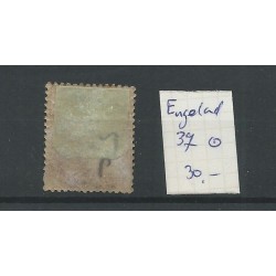 Engeland  nr 37 Queen Victoria 1870 VFU/gebr  CV 30 €