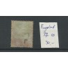 Engeland  nr 37 Queen Victoria 1870 VFU/gebr  CV 30 €