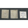 Engeland  nr 40x en 40y Queen Victoria 1875 VFU/gebr  CV 140 €