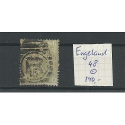 Engeland  nr 48 Queen Victoria 1877  VFU/gebr  CV 140 €