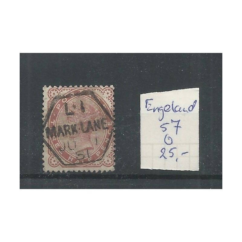 Engeland  nr 57 Queen Victoria 1880  VFU/gebr  CV 25 €
