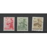 Ned. Indie  334-336 Inheemse damsers MNH/postfris  CV 2 €