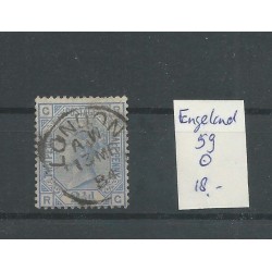 Engeland  nr 59 Queen Victoria 1881  VFU/gebr  CV 18 €