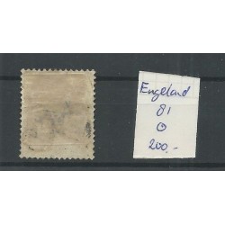 Engeland  nr 81 Queen Victoria 1884  VFU/gebr  CV 200 €