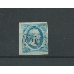 Nederland 1  5ct  Willem III 1852  Luxe  gebr  CV 50 €  (1)