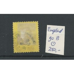 Engeland  nr 90b Queen Victoria 1891 VFU/gebr  CV 250 €