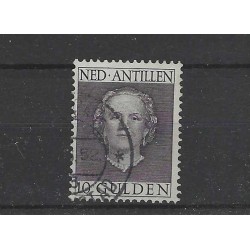 Curacao 233 Koningin Juliana 10Gld VFU/gebr CV 85 € Pracht  !!