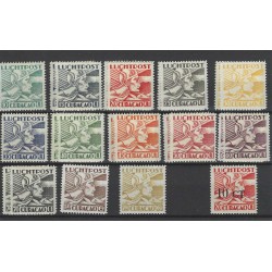 Curacao LP4/16, LP17 Luchtpost   MNH/postfris CV 115 € Pracht  !!