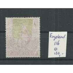 Engeland  nr 116 King Edward VII 1902 VFU/gebr  CV 120 €