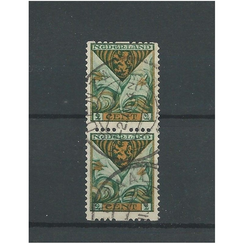 Nederland R71 Vertikaal paar VFU/gebr CV 52,5 € LUXE !! Nederland R71 Vertikaal paar VFU/gebr CV 52,5 € LUXE !!