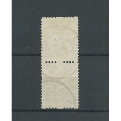 Nederland R71  Vertikaal paar  VFU/gebr  CV 52,5 €  LUXE !!