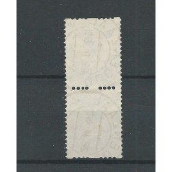 Nederland R72  Vertikaal paar  VFU/gebr  CV 94,5 €  LUXE !!