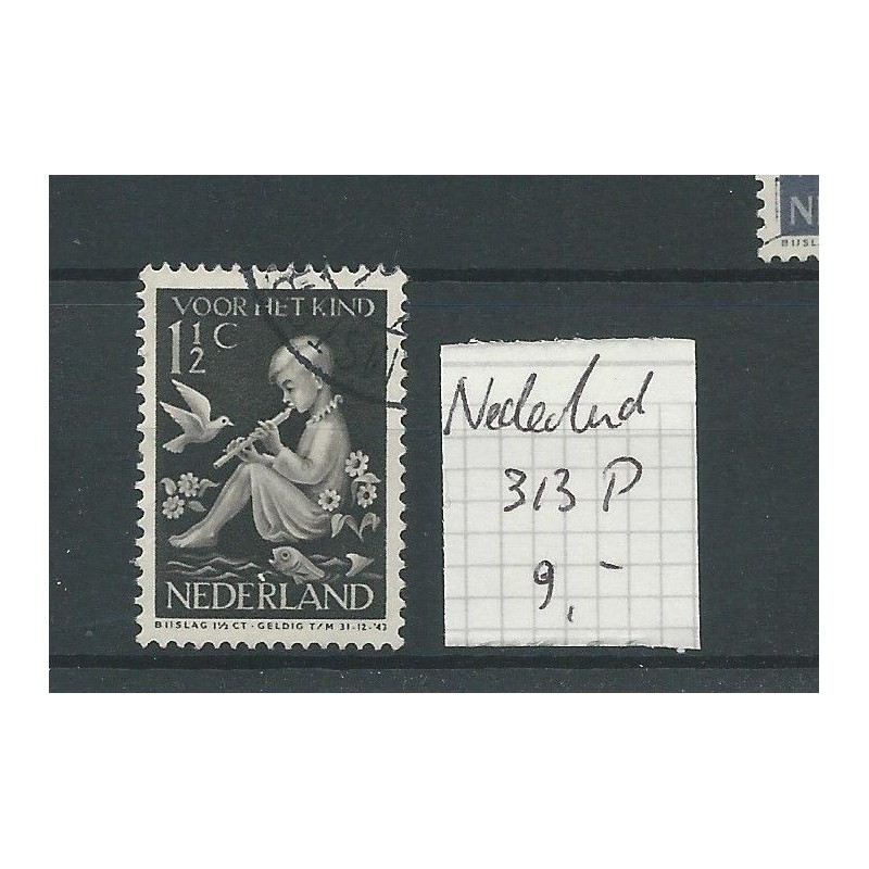 Nederland 313P VFU/gebr CV 9 € Nederland 313P VFU/gebr CV 9 €