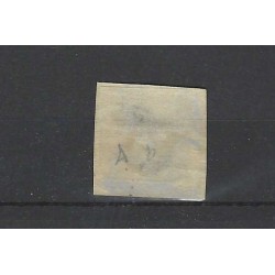 Nederland 2 plt I Willem III "GRONINGEN -B" VFU/gebr CV  100+ €