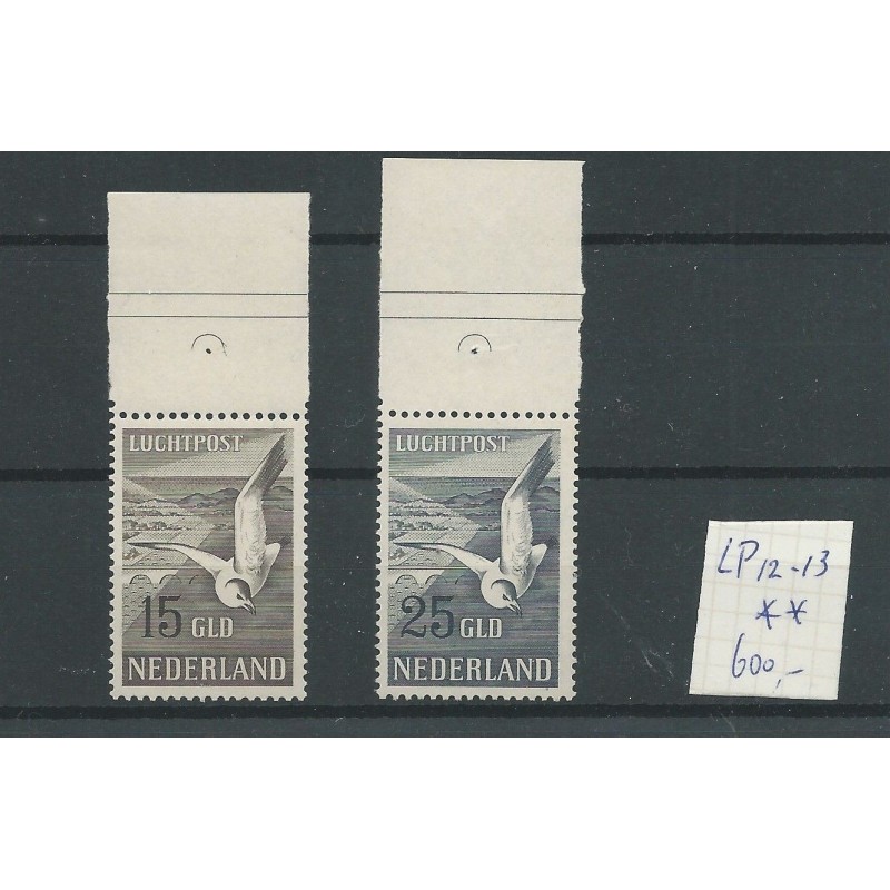 Nederland LP12-13 Meeuwen Luchtpost MNH/postfris CV 600 € Nederland LP12-13 Meeuwen Luchtpost MNH/postfris CV 600 €