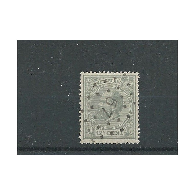 Nederland 22 met puntstempel 57 VFUgebr CV 4 € Nederland 22 met puntstempel 57 VFUgebr CV 4 €