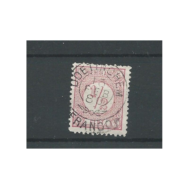 Nederland 30 "DOETINCHEM 1880" franco-takje VFU/gebr CV 30 € Nederland 30 "DOETINCHEM 1880" franco-takje VFU/gebr CV 30 €