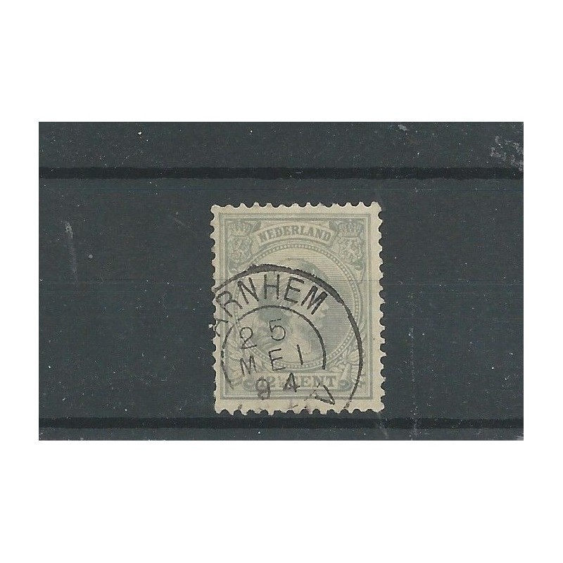 Nederland 38 "ARNHEM 1894" kleinrond VFU/gebr CV 4+ € Nederland 38 "ARNHEM 1894" kleinrond VFU/gebr CV 4+ €