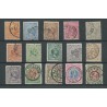 Nederland 34-48 WIlhelmina Hangend Haar  VFU/gebr CV 978 €