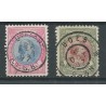Nederland 34-48 WIlhelmina Hangend Haar  VFU/gebr CV 978 €