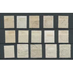 Nederland 34-48 WIlhelmina Hangend Haar  VFU/gebr CV 978 €
