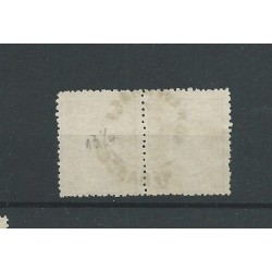 Nederland 17 paartje met "s'GRAVENHAGE"  Prachtig  gebr  CV 40 €