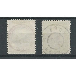 Nederland 34-48 WIlhelmina Hangend Haar  VFU/gebr CV 978 €