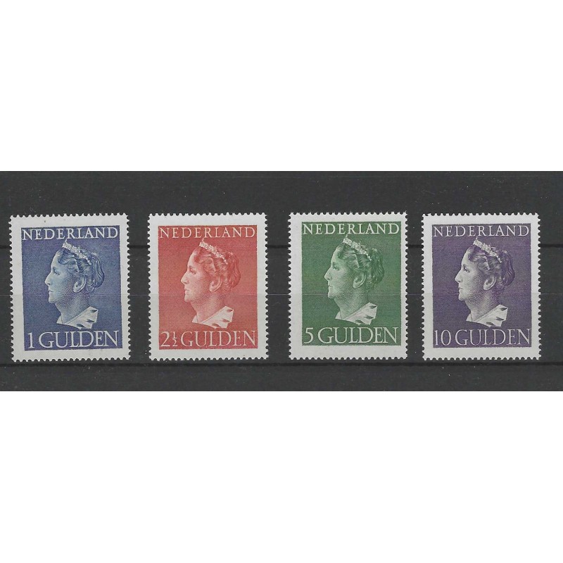 Nederland 346-349 Wilhelmina  MNH/postfris CV 455 € Certificaat !!