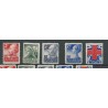 Nederland 203-207 Rode Kruis  MNH/postfris  CV  75 €