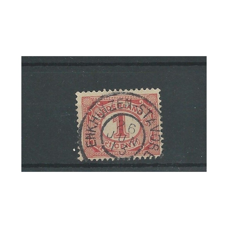 Nederland 51 met "ENKHUIZEN-STAVOREN 1913" grootrond VFU/gebr CV 5+ € Nederland 51 met "ENKHUIZEN-STAVOREN 1913" grootrond VFU/gebr CV 5+ €