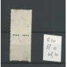 Nederland R30 Roltanding vertikaal paar VFU/gebr  CV 48,5 €