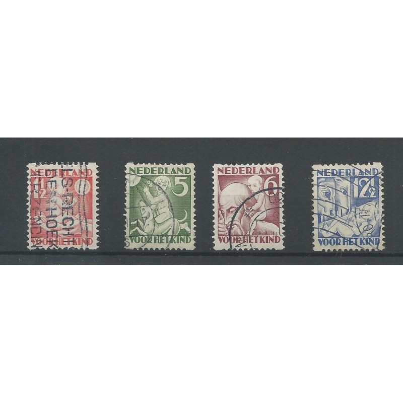 Nederland R86-89 KIND 1930 VFU/gebr CV 35 € Nederland R86-89 KIND 1930 VFU/gebr CV 35 €