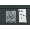 Belgie  24Ab Cijfer 2 centimes  VFU/gebr  CV 35 €