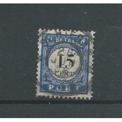 Nederland P24 met "SCHIEDAM 1905" grootrond  VFU/gebr  CV 5+ €