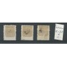 Suriname 1E-7E  Willem III 1873  VFU/gebr  CV  15 €