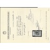 Suriname 29f  Hulpuitgifte Gebroken T  VFU/gebr  CV  35 € certificaat