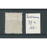 Suriname 37a Hulpuitgifte  hoogstaande opdruk MH/ongebr  CV  125 €