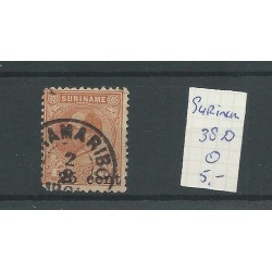 Suriname 38D  Hulpuitgifte   VFU/gebr  CV  5,5 €