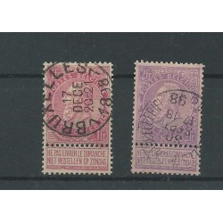 Belgie  58-59   Koning Leopold II   VFU/gebr  CV 80 €