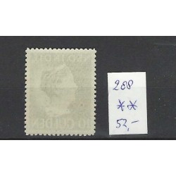 Ned. Indie  288 Wilhelmina Konijnenburg  MNH/postfris  CV 52 €