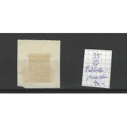 Nederland  35 Wilhelmina "ROTTERDAM-MAASSLUIS 1899" kleinrond VFU/gebr CV 70 €