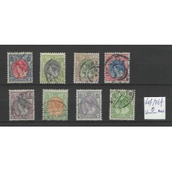 Nederland 65f/76f Bontkraag "VERSCHOVEN MEDAILION" VFU/gebr CV 150+ €