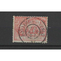 Nederland 98 De Ruter "ROTTERDAM-VENLO 1907" VFU/gebr CV 25+ €
