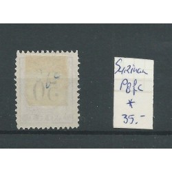 Suriname P8fc  "BARST"  Port 1886   MH/ongebr  CV 35 €