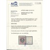 Nederland P66F KOP-staande opdruk  VFU/gebr CV  450 € Certificaat Vleeming