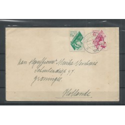 Nederland 238-239 op FDC -brief  VFU/gebr  CV  275 € Kurzbefund VLeeming