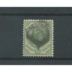 Curacao 20 Wilhelmina  STEMPEL  VFU/gebr  CV  ??€