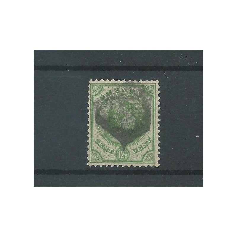 Curacao 20 Wilhelmina STEMPEL VFU/gebr CV ??€ Curacao 20 Wilhelmina STEMPEL VFU/gebr CV ??€